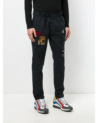 Pantalon noir DSQUARED2