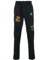 Pantalon noir DSQUARED2