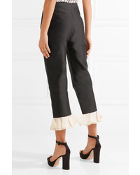 Pantalon noir Isa Arfen