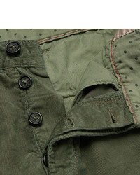 Pantalon olive Massimo Alba