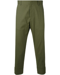 Pantalon olive Paolo Pecora