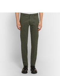 Pantalon olive Dries Van Noten