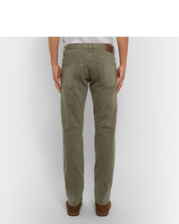 Pantalon olive Incotex