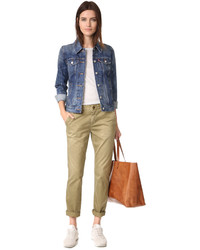 Pantalon olive Current/Elliott