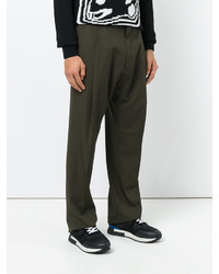 Pantalon olive Lanvin