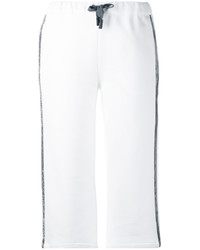 Pantalon orné blanc Eleventy