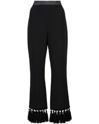 Pantalon orné noir Cinq à Sept