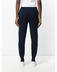 Pantalon pailleté bleu marine Markus Lupfer