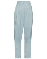 Pantalon plissé bleu clair