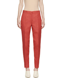 Pantalon rouge Calvin Klein Collection