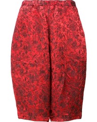 Pantalon rouge Comme des Garcons