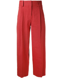 Pantalon rouge Diane von Furstenberg