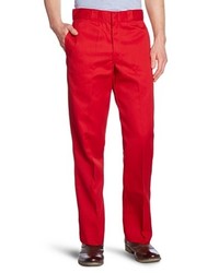 Pantalon rouge Dickies