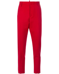 Pantalon rouge Dsquared2
