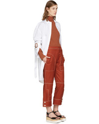 Pantalon rouge Stella McCartney