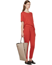 Pantalon rouge Raquel Allegra