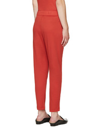 Pantalon rouge Raquel Allegra