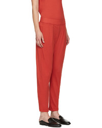 Pantalon rouge Raquel Allegra