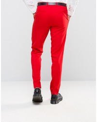 Pantalon rouge Asos