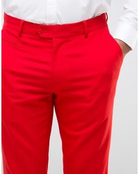 Pantalon rouge Asos