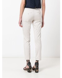 Pantalon slim beige Dondup