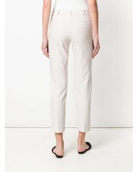 Pantalon slim beige Cambio