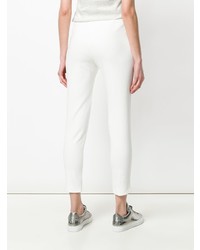 Pantalon slim blanc Le Tricot Perugia