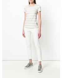 Pantalon slim blanc Le Tricot Perugia