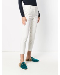 Pantalon slim blanc Eleventy