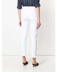 Pantalon slim blanc 3x1