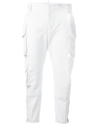 Pantalon slim blanc Dsquared2