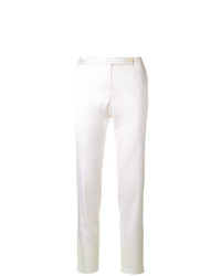 Pantalon slim blanc Giorgio Armani Vintage