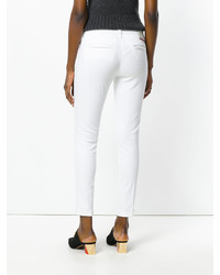 Pantalon slim blanc Jacob Cohen