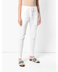 Pantalon slim blanc Kristensen Du Nord