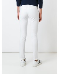 Pantalon slim blanc Fay