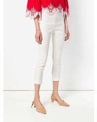 Pantalon slim blanc Ermanno Scervino