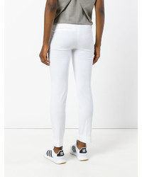 Pantalon slim blanc Eleventy