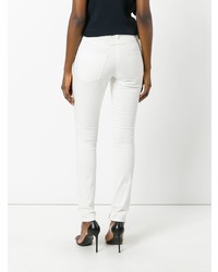 Pantalon slim blanc Jean Paul Gaultier Vintage