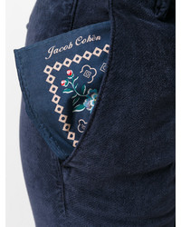 Pantalon slim bleu marine Jacob Cohen