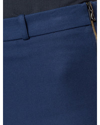 Pantalon slim bleu marine Roland Mouret
