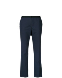 Pantalon slim bleu marine Semicouture