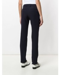 Pantalon slim bleu marine Tagliatore