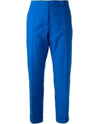 Pantalon slim bleu