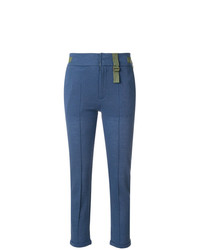Pantalon slim bleu Mr & Mrs Italy