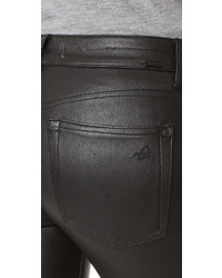 Pantalon slim en cuir noir DL1961