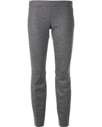 Pantalon slim en laine gris foncé Dsquared2