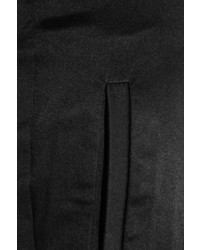 Pantalon slim en soie noir Balmain