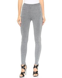 Pantalon slim en tricot gris Alexander Wang