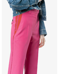 Pantalon slim fuchsia Calvin Klein
