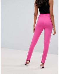 Pantalon slim fuchsia Asos